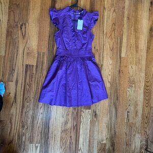 Purple womens avara XS Dress